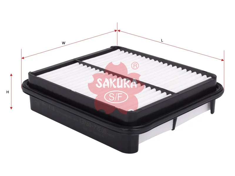 Фильтр воздушный SAKURA A-1416 (C2337, GB-9788, LA-935, SB590) SUZUKI Grand Vitara I Фото 1