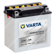 Аккумулятор VARTA Powersports Freshpack 7 Ач п.п. (12N7-4A) 507 013 004