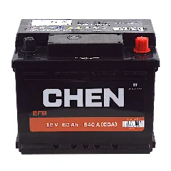 Аккумулятор CHEN EFB 60 Ач о.п. Фото 1