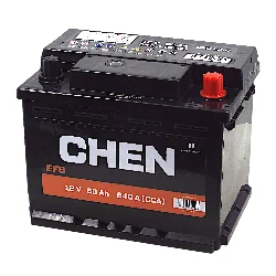 Аккумулятор CHEN EFB 60 Ач о.п. Фото 1
