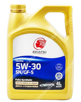 Масло моторное Idemitsu Fully-Synthetic SN/GF-5 5w30 (4л)