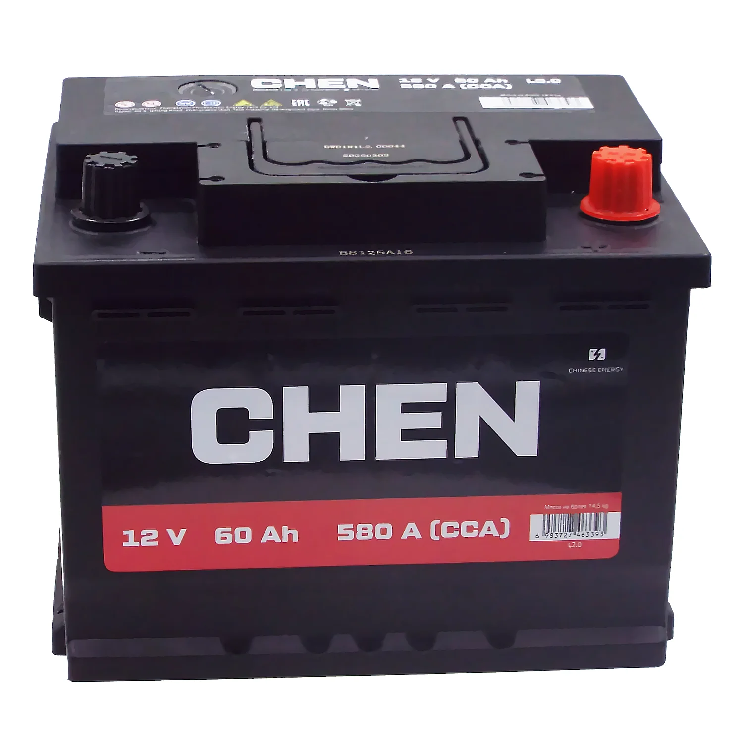 Аккумулятор CHEN 60 Ач о.п. Фото 1