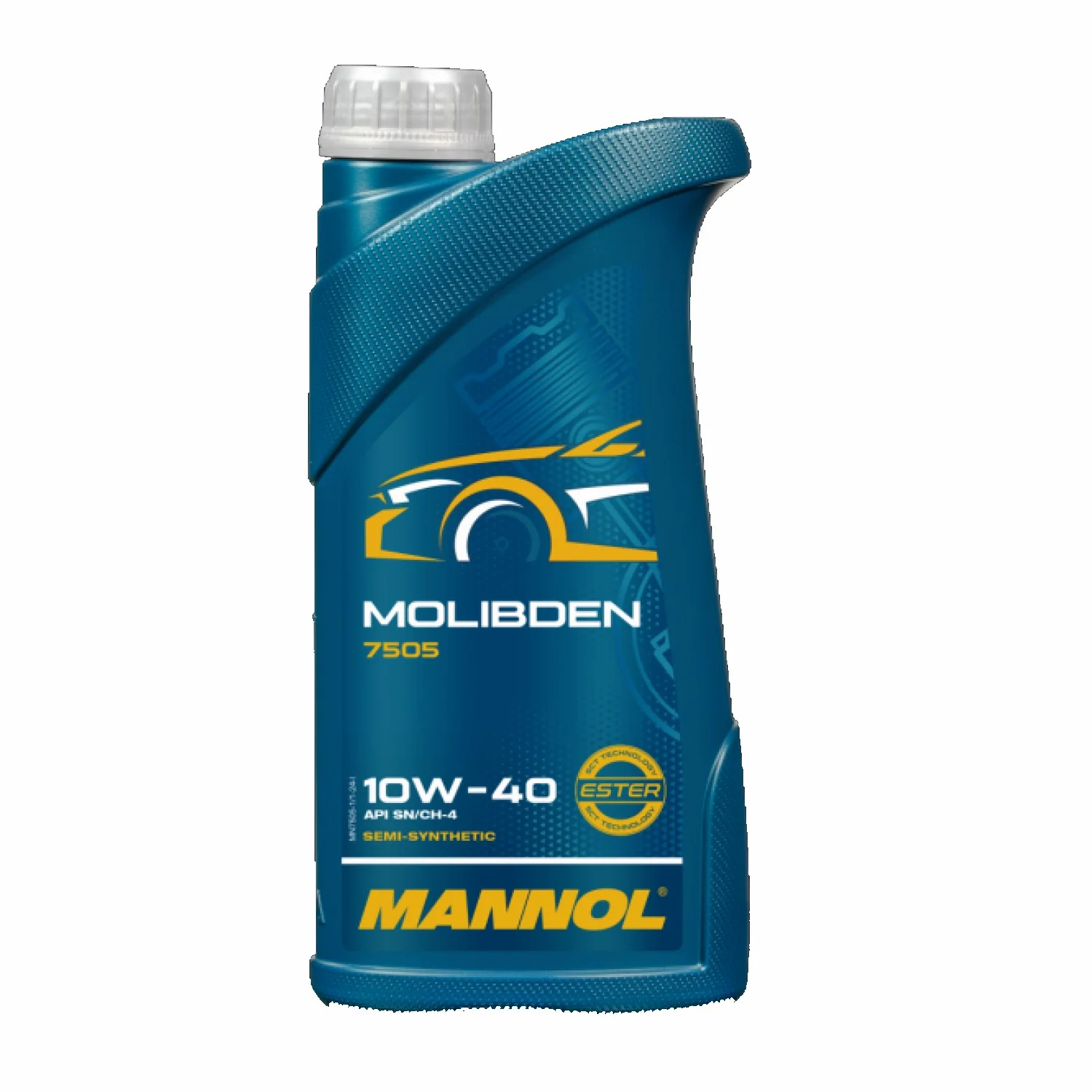 Масло моторное MANNOL Molibden Benzin 10W-40, 1л