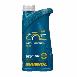 Масло моторное MANNOL Molibden Benzin 10W-40, 1л Фото 1