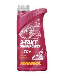 Масло моторное 2-ТAKT Mannol SNOWPOWER синтетическое 1л Фото 1