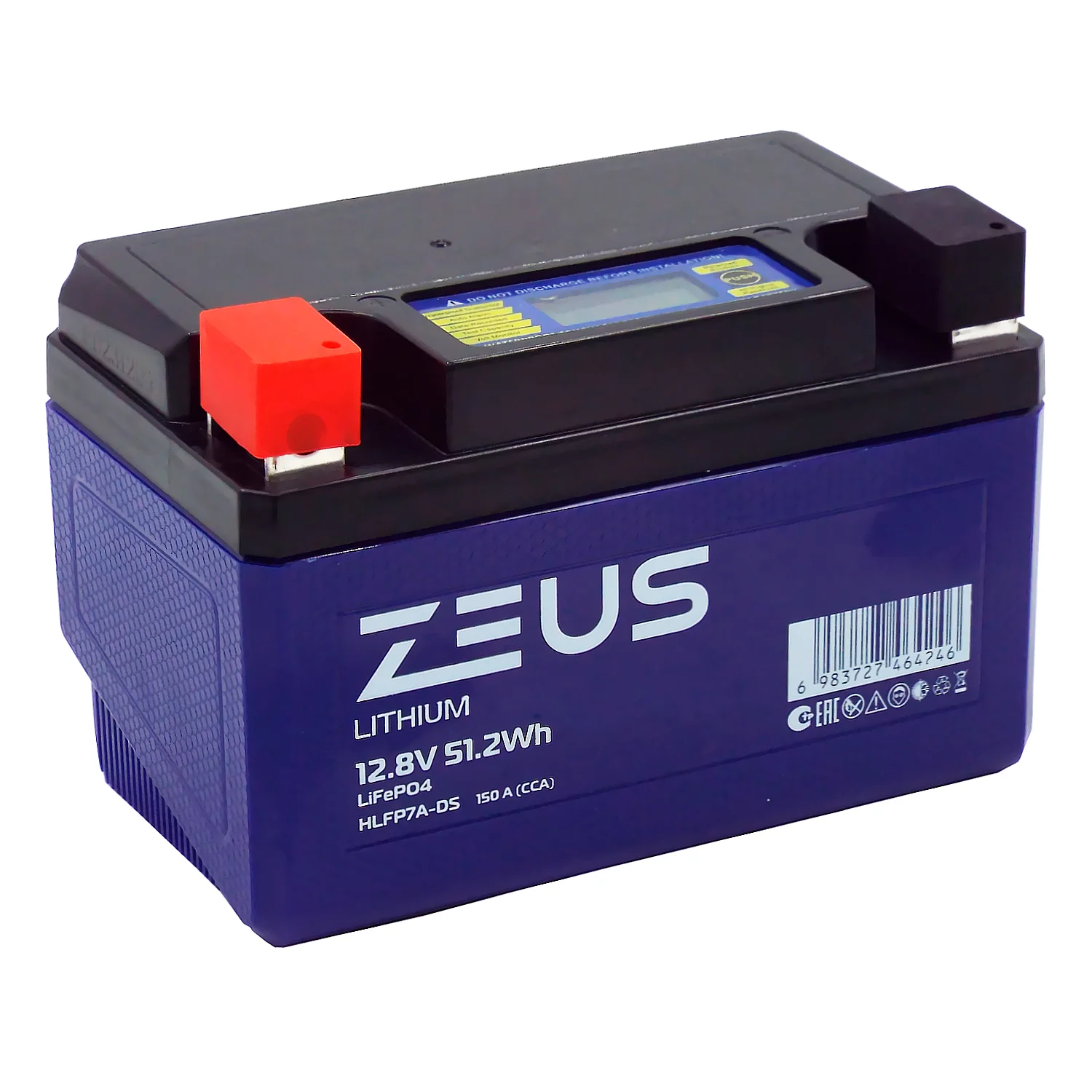 Аккумулятор ZEUS LITHIUM 51.2Wh п.п. (HLFP7A-DS)