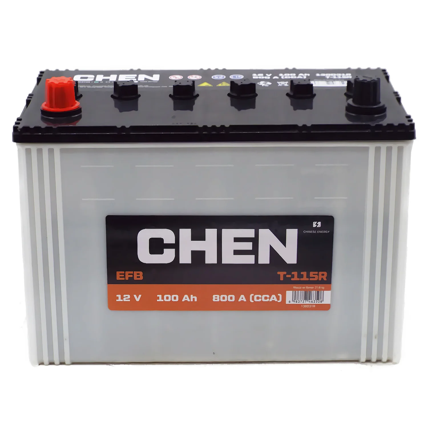 Аккумулятор CHEN EFB T-115R 130D31R Asia 100 Ач п.п. Фото 1