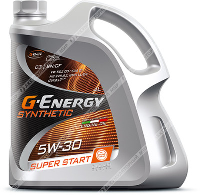 Масло моторное G-Energy SynthSuperStart 5W-30 4л