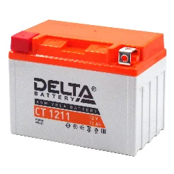 Аккумулятор DELTA СТ 1211 AGM 11 Ач п.п. (YTZ12S) Фото 1