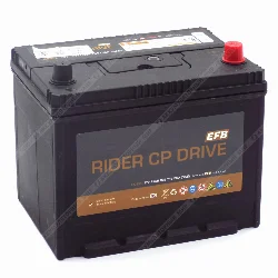 Аккумулятор RIDER EFB ECS95 Asia 75 Ач о.п. Фото 1