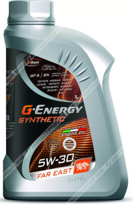 Масло моторное 5w30 G-Energy Synthetic Far East синтетическое 1л