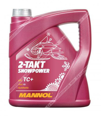 Масло моторное 2-ТAKT Mannol SNOWPOWER синтетическое 4л