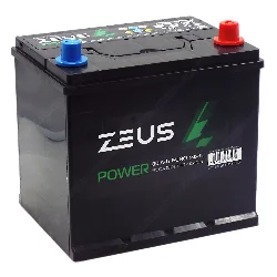 Аккумулятор ZEUS POWER Asia 55D23L 60 Ач о.п. Фото 1