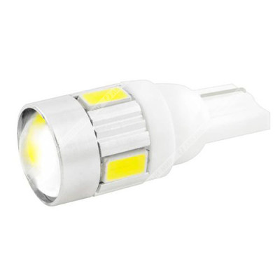 Лампа подсветки светодиодная T10 12V SKYWAY (6SMD диодов)