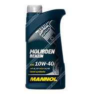 Масло моторное 10W-40 Mannol Molibden Benzin полусинтетическое 1л