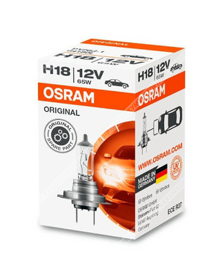 Лампа галогенная H18 12V 65W OSRAM