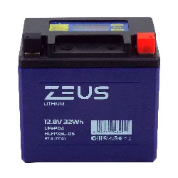 Аккумулятор ZEUS LITHIUM HLFPX5L-DS 32Wh 2.5 Ач о.п. (тип YTX5L-BS) Фото 1