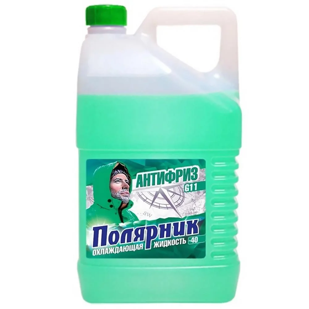 Антифриз ПОЛЯРНИК G11 зеленый, 5кг