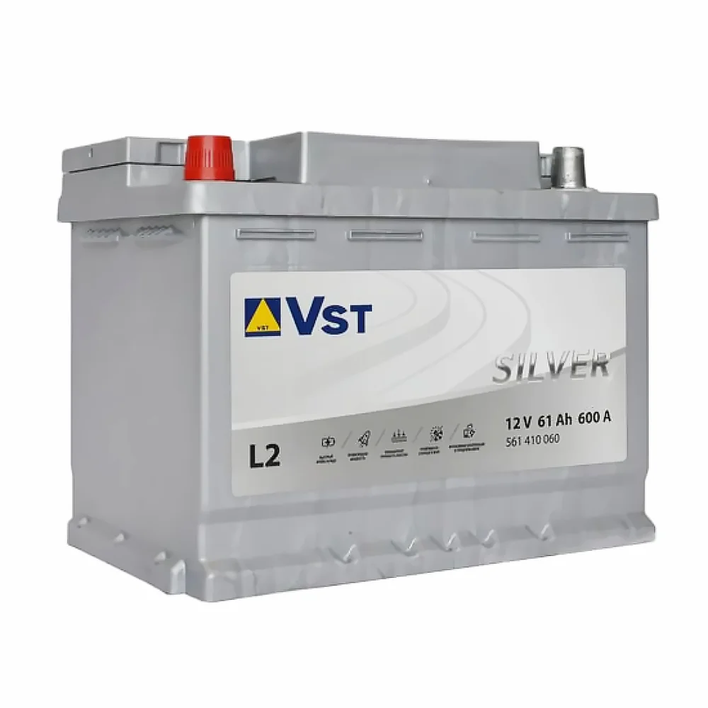 Аккумулятор VST Silver L2 61 Ач п.п.