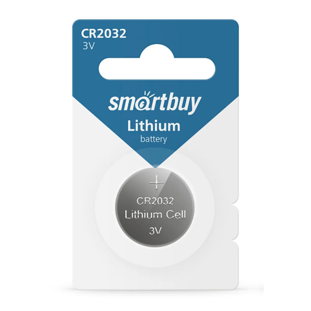 Батарейка Smartbuy CR2032 3V BL*1 Фото 1