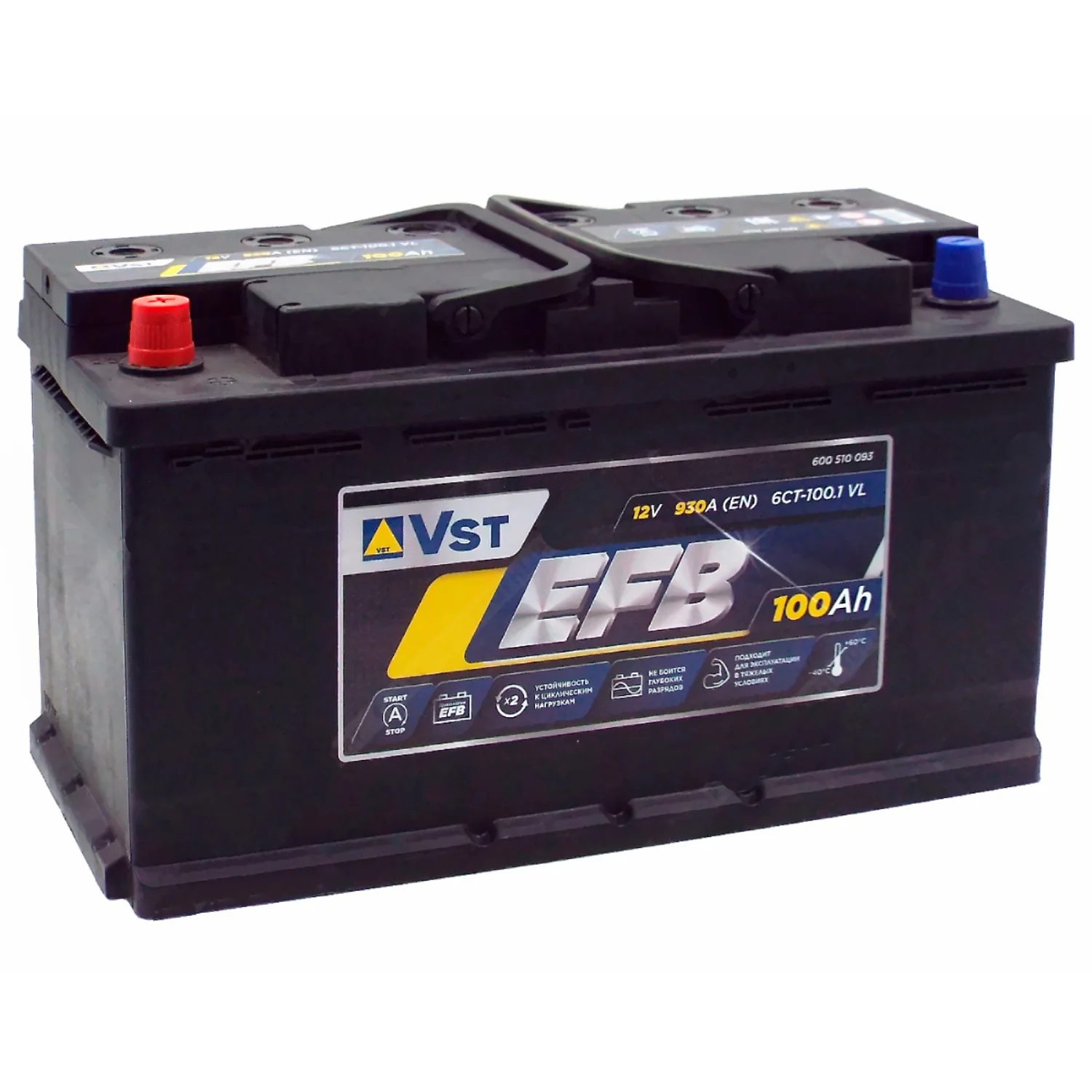 Аккумулятор VST EFB L5R-1 100 Ач п.п. Уценка!