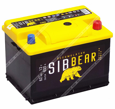 Аккумулятор SIBBEAR LB 62 Ач о.п.