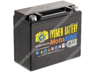 Аккумулятор TYUMEN BATTERY AGM мото 20 Ач о.п. (YTX20L-BS)
