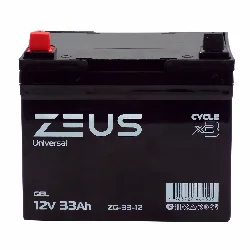 Аккумулятор ZEUS ZG-33-12 GEL (12V33Ah) универсальный Фото 1