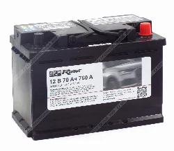Аккумулятор RDrive OEM AGM 70 Ач о.п. (7P0 915 105) Фото 1
