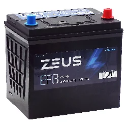 Аккумулятор ZEUS EFB Asia 70D23L 65 Ач о.п. Уценка! Фото 1