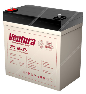 Аккумулятор Ventura GPL 12-55 (универсальный)