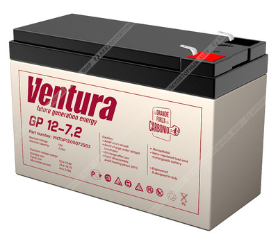 Аккумулятор Ventura GP 12-7,2 (универсальный)