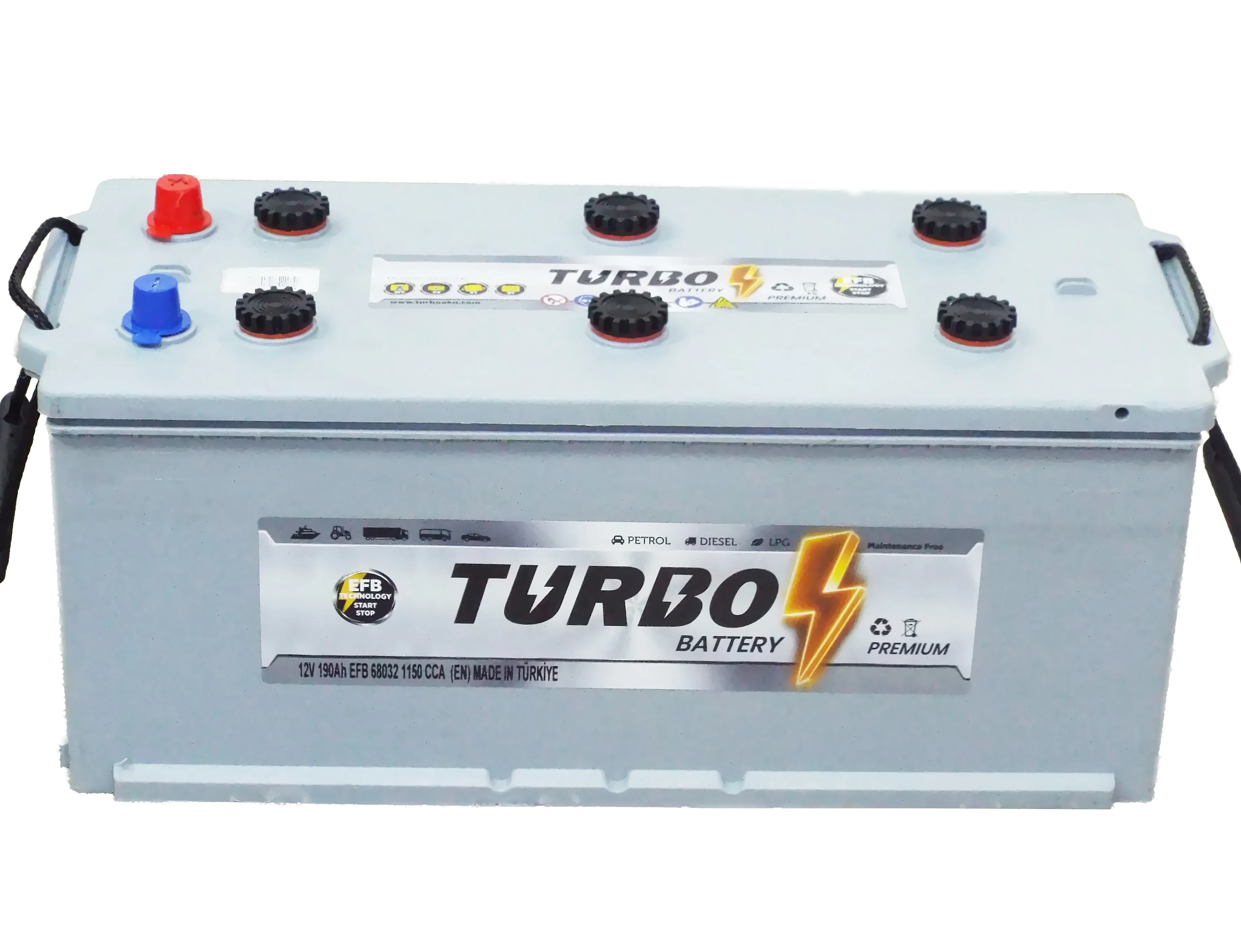 Аккумулятор TURBO EFB 190 Ач о.п. Фото 1