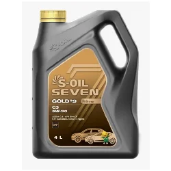 Масло моторное S-OIL Seven GOLD #9 C3 5W-30, 4л Фото 1