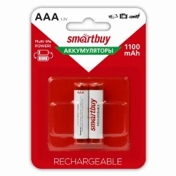 Аккумулятор Smartbuy AAA R03 1100 mAh BL*2 Фото 1