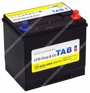 Аккумулятор TAB EFB Stop & Go SG60J Asia 60 Ач о.п.