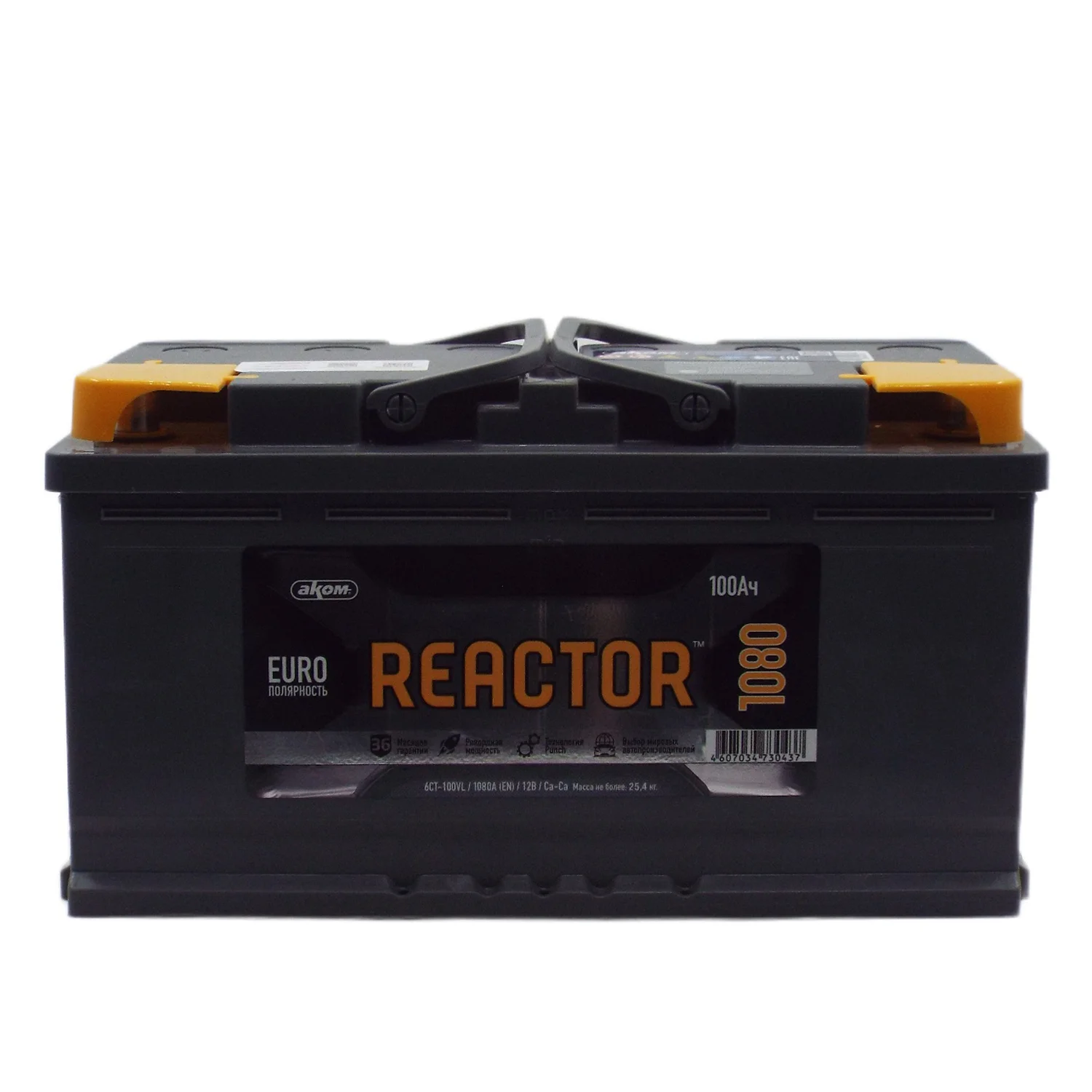 Аккумулятор REACTOR 100 Ач о.п. Фото 1