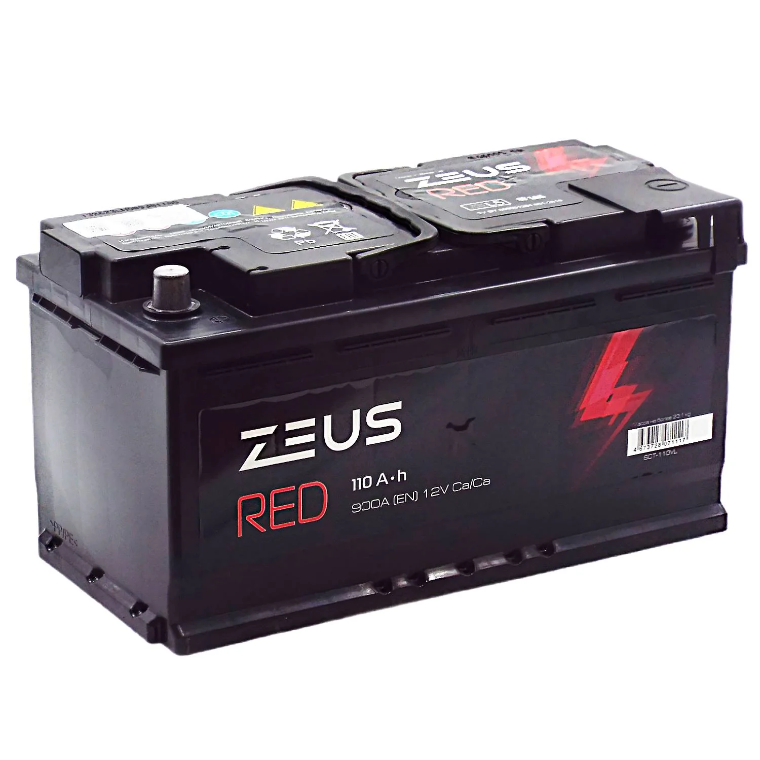 Аккумулятор ZEUS RED 110 Ач п.п.