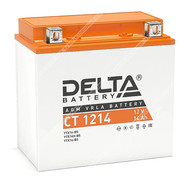 Аккумулятор DELTA СТ 1214 AGM 14 Ач п.п. (YTX14-BS)