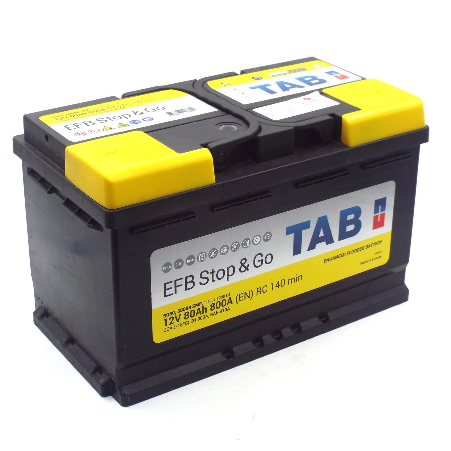 Аккумулятор TAB EFB SG80 80 Ач о.п. Уценка!