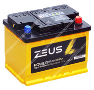 Аккумулятор ZEUS POWER 65 Ач о.п.