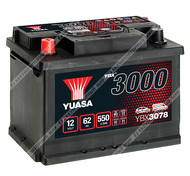 Аккумулятор YUASA YBX3078 62 Ач п.п.