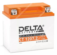 Аккумулятор DELTA СТ 1207.2 AGM 7 Ач о.п. (YTZ7S)