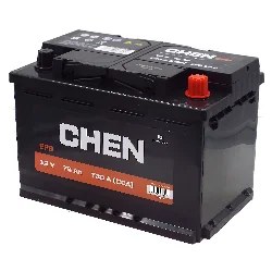 Аккумулятор CHEN EFB 75 Ач о.п. (730A) Фото 1