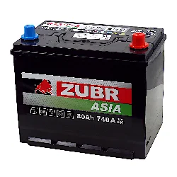 Аккумулятор ZUBR Premium ASIA 80 Ач о.п. Фото 1