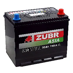 Аккумулятор ZUBR Premium ASIA 80 Ач о.п. Фото 1