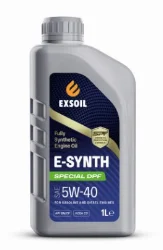 Масло моторное 5w40 EXSOIL E-SYNTH Special DPF 1л Фото 1