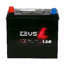 Аккумулятор ZEUS RED Asia 55B24R 50 Ач п.п. Фото 1