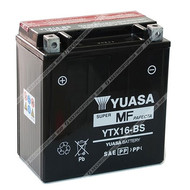 Аккумулятор Yuasa мото AGM 14 Ач п.п. (YTX16-BS)