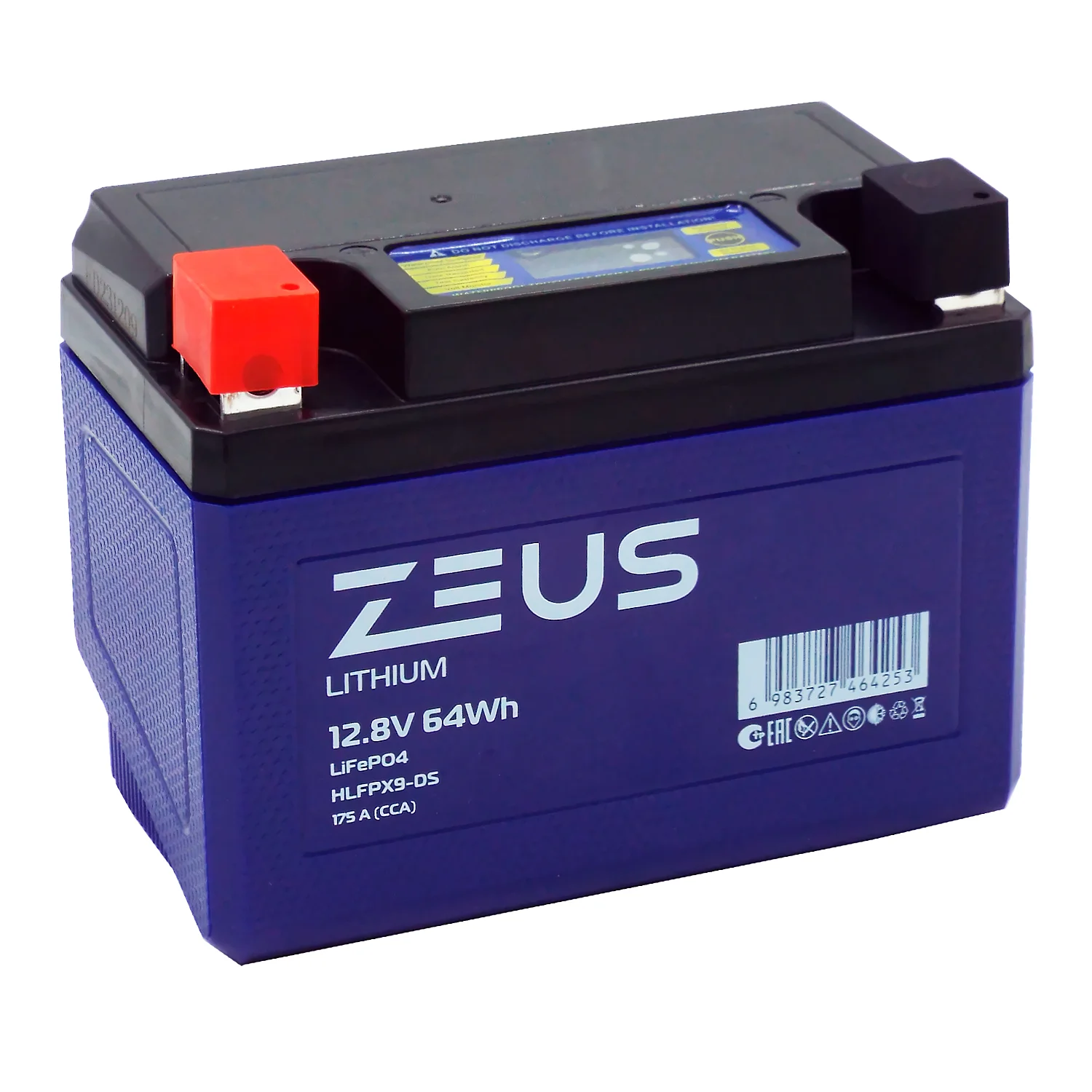 Аккумулятор ZEUS LITHIUM 64Wh п.п. (HLFPX9-DS)